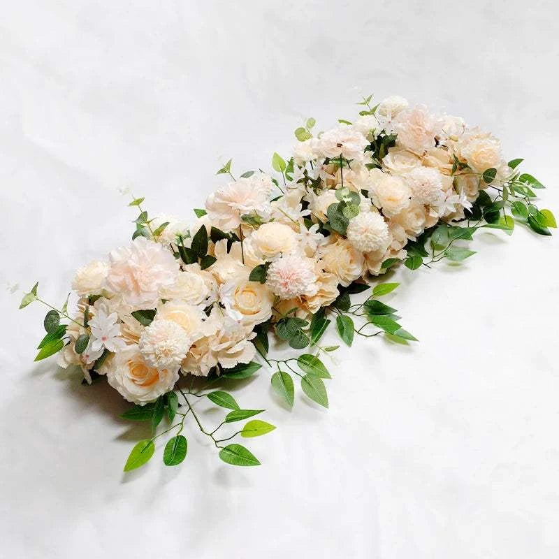 100cm DIY Wedding Flower Wall Decoration Arrangement Supplies Silk Peo