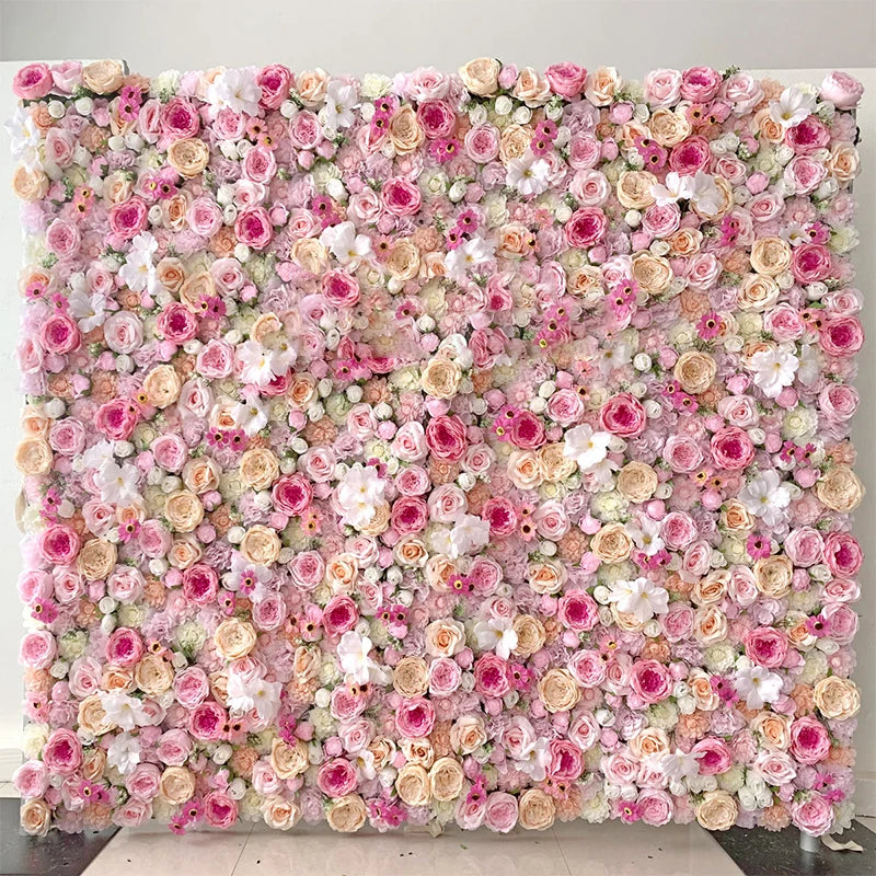 Luxury Rose Floral Wall Backdrop Event Decor