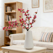Peach Blossom Floral Branch Stem