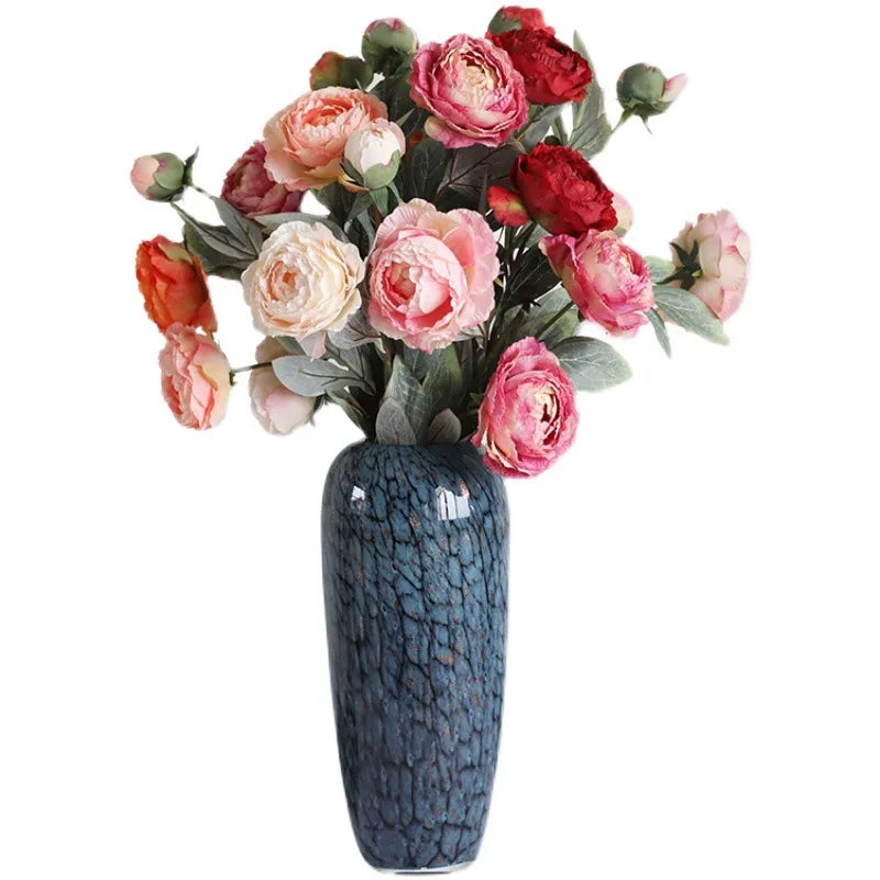 3 Head Artificial Peony Flowers