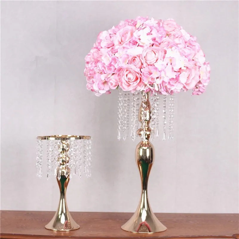 Twist Design Flower Stand Elegant Event Decor