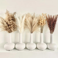 105pcs Natural Dried Flowers Pampas Floral Bouquet Boho Country Home D