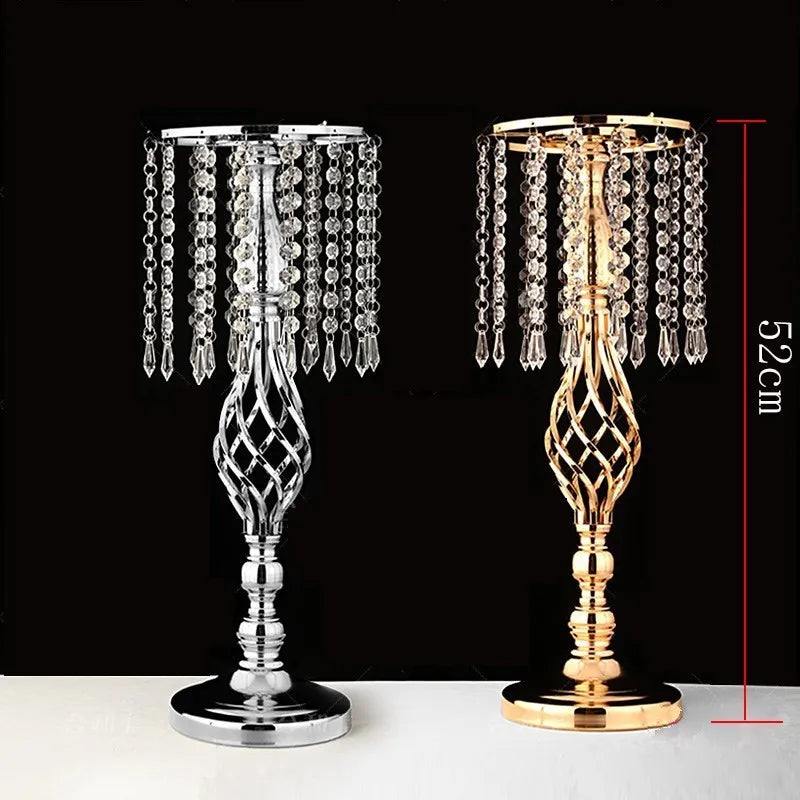 Twist Design Flower Stand Elegant Event Decor