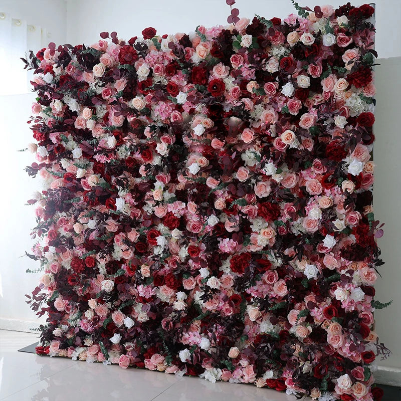 Luxury Rose Floral Wall Backdrop Event Decor