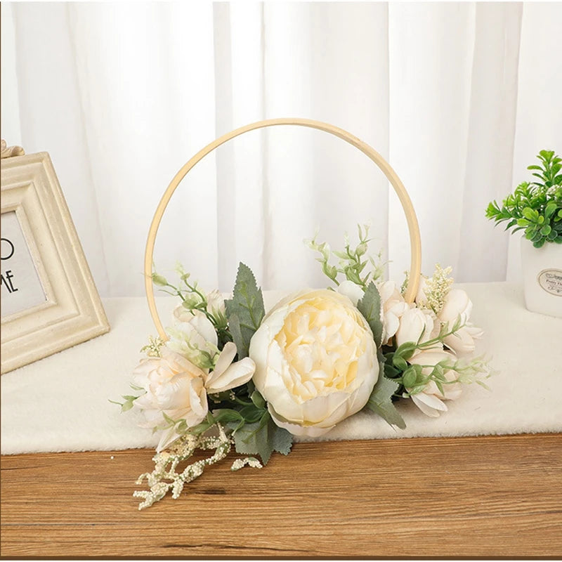Bridesmaid Flower Wreath Bouquet