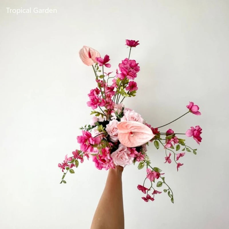 Tropical Pink Floral Arrangement