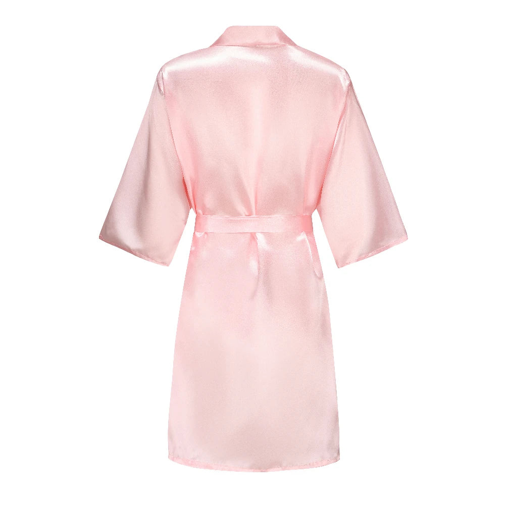 Kimono Satin Robes for the Wedding Party
