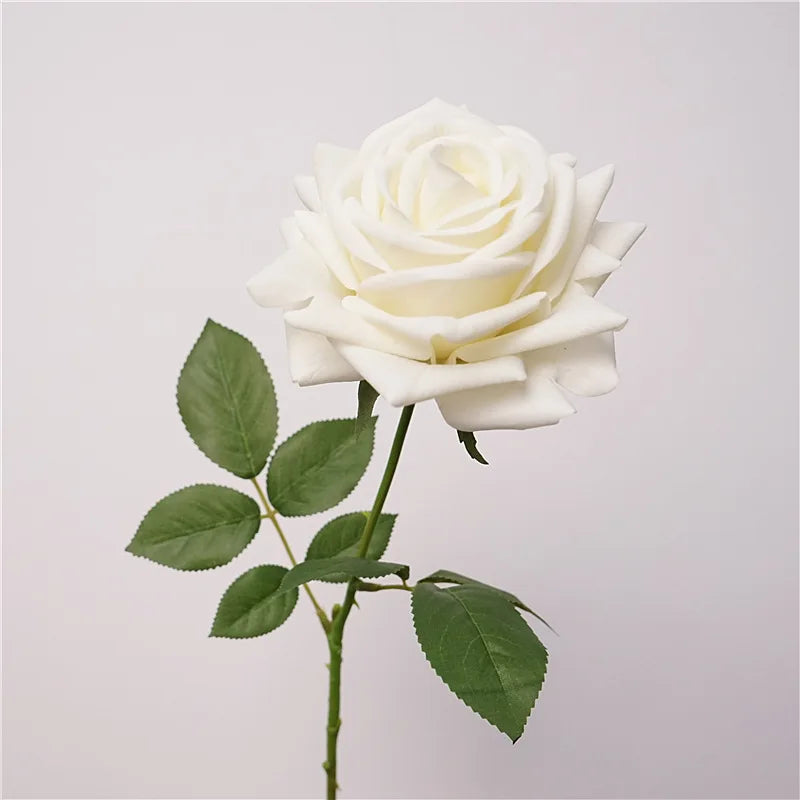 Real Touch Rose Flower Stem - 5 Piece Set