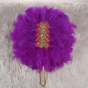 A wedding fan, a thoughtful fan, an elegant and stylish handmade fan -