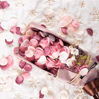 100pc Silk Rose Petals Artificial Flower Petal Wedding Party Throwing Confetti Bridal Shower Romantic Decoration Wholesale
