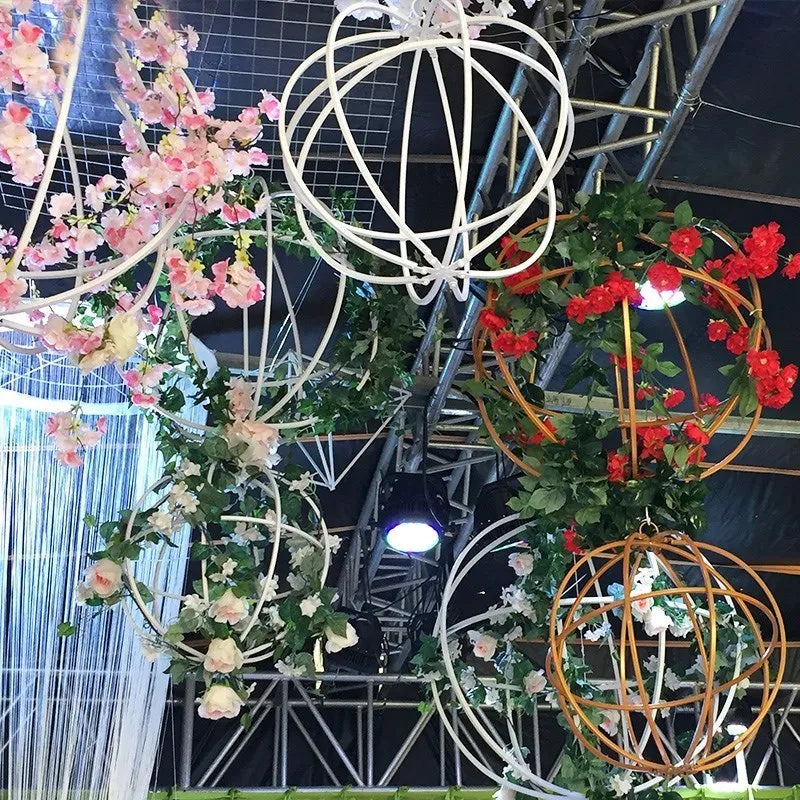 Twist Design Flower Stand Elegant Event Decor