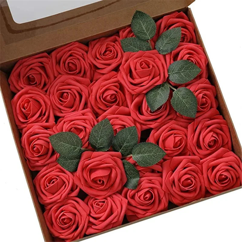 10~100pcs Artificial Roses