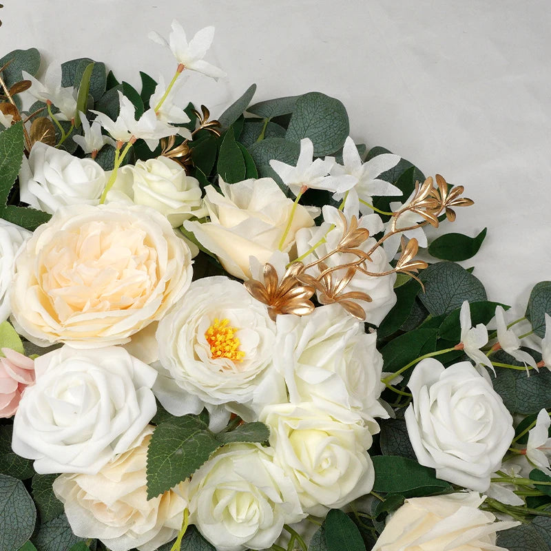 Premium Wedding Arch Flower Swag Decoration Set