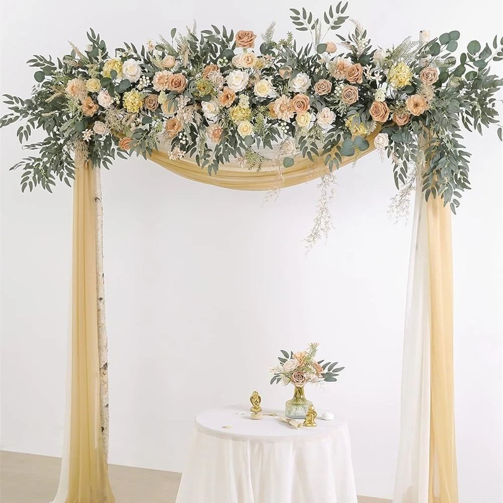 Neutral Toned Floral Arrangement Set
