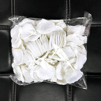 500Ps 5*5CM Artificial White Rose Petal For Wedding Party Decoration Romantic Flower Silk Petals Rosas Para Casamento Supplies