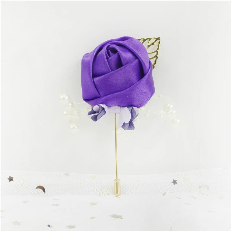Rose Groom Wedding Boutonniere