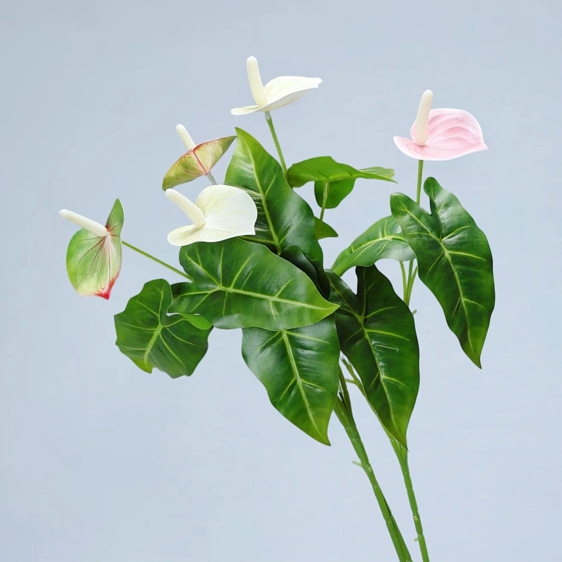 Artificial Anthurium Peace Lily Stem