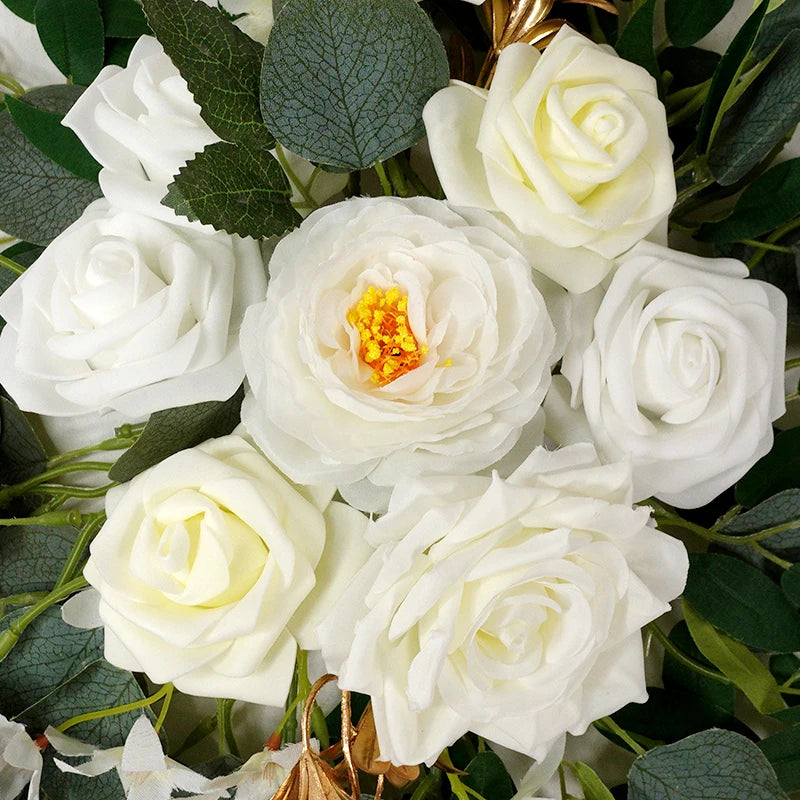 Boho Floral Wedding Backdrop Decor