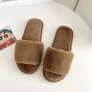 Personalized Fluffy Slippers For the Wedding Party