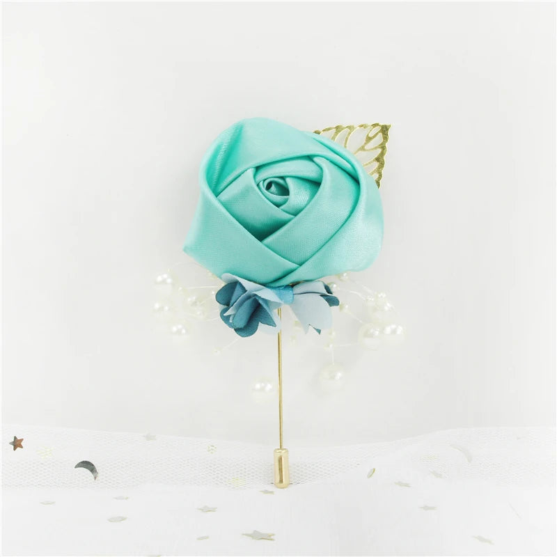 Rose Groom Wedding Boutonniere
