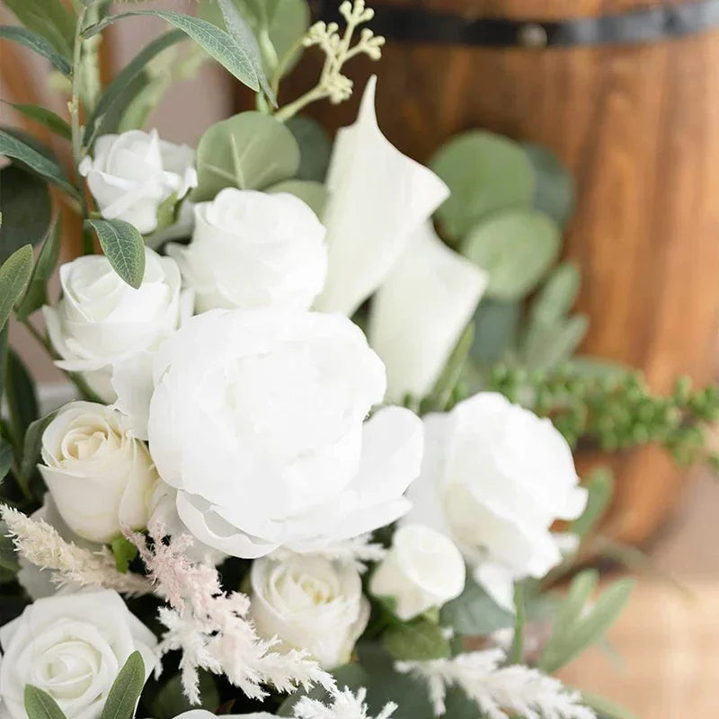Premium Floral Arrangement Wedding Arch Decor