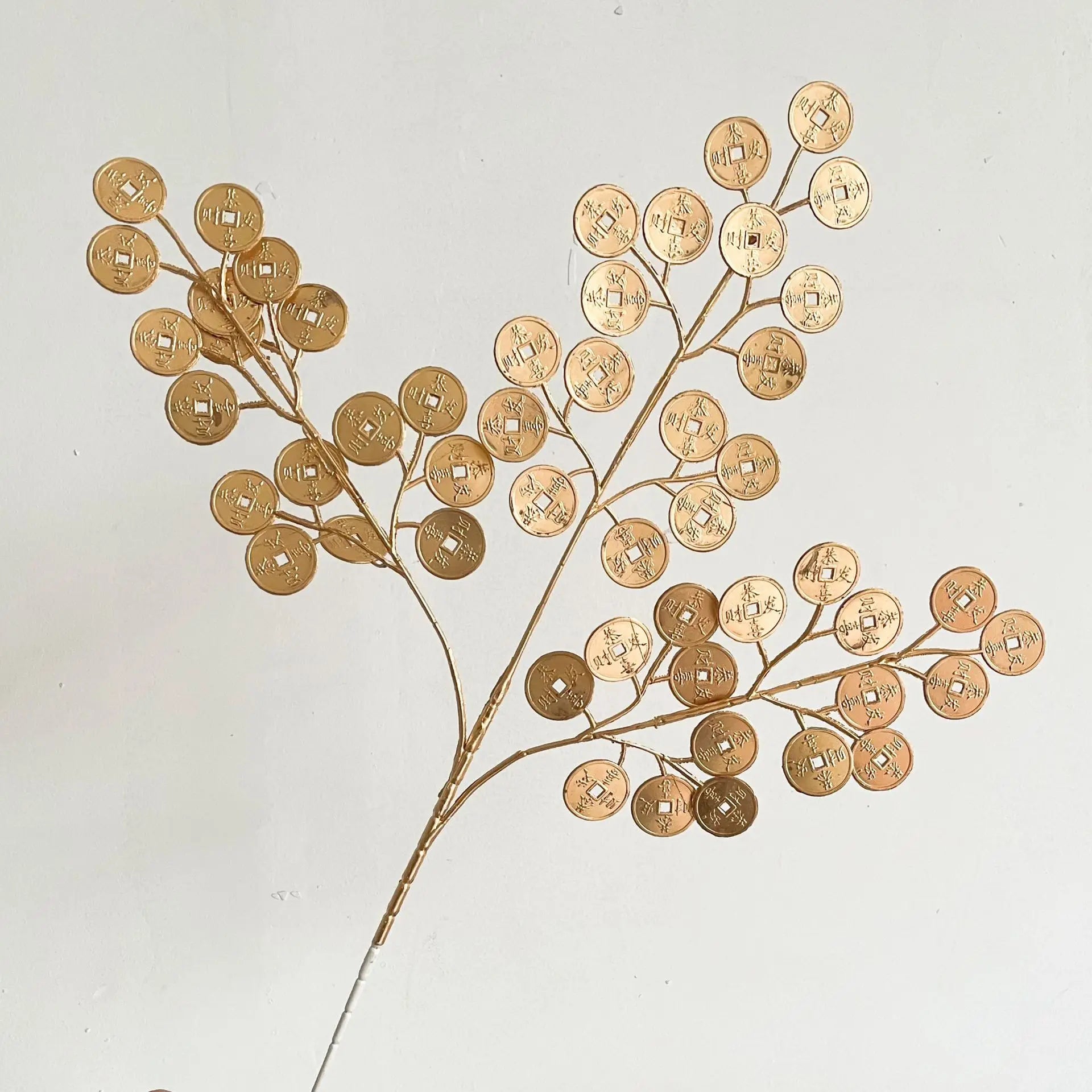 Golden Leaf Wedding Decor Branch