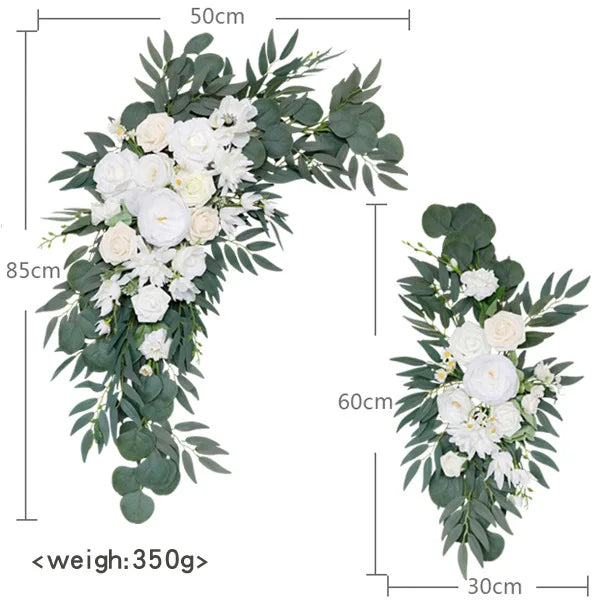 Arch Flower Swag Wedding Decoration Rose Floral