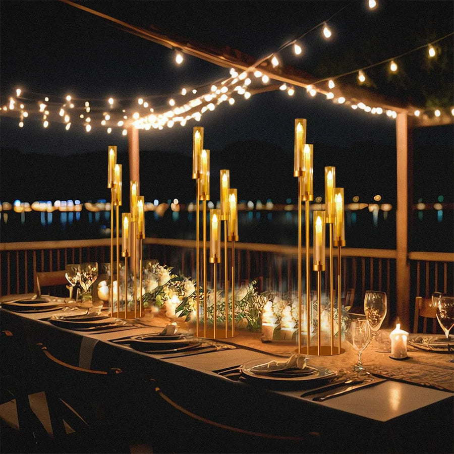 5-Arm Candelabra Set, 10 Pieces