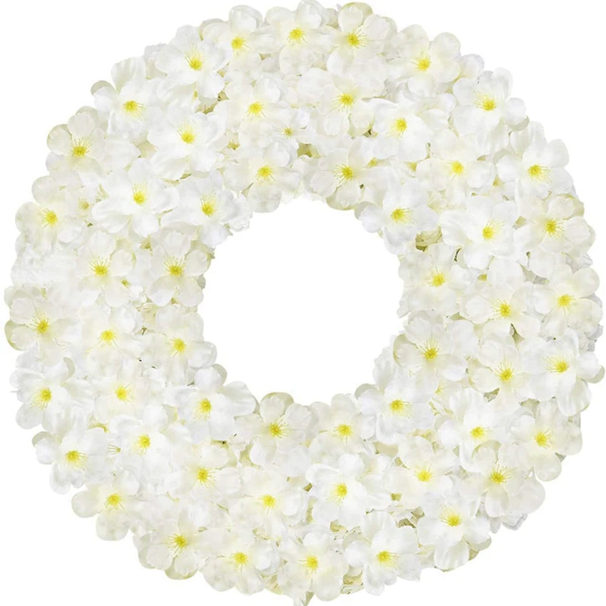 Silk Sakura Blossom Garland Wall Decor Vine