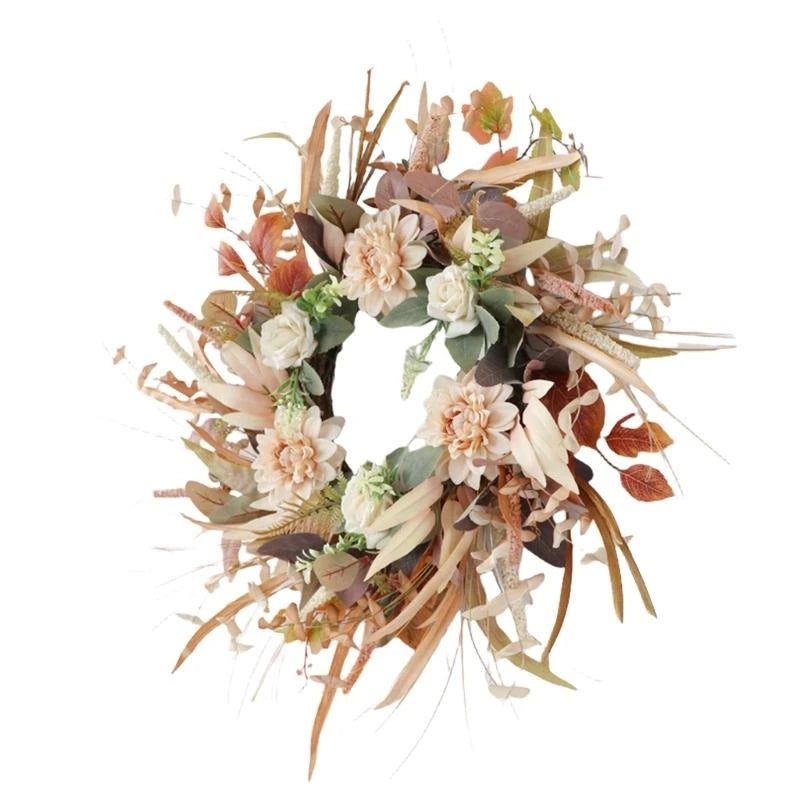 Decorative Flower Wreath Garland