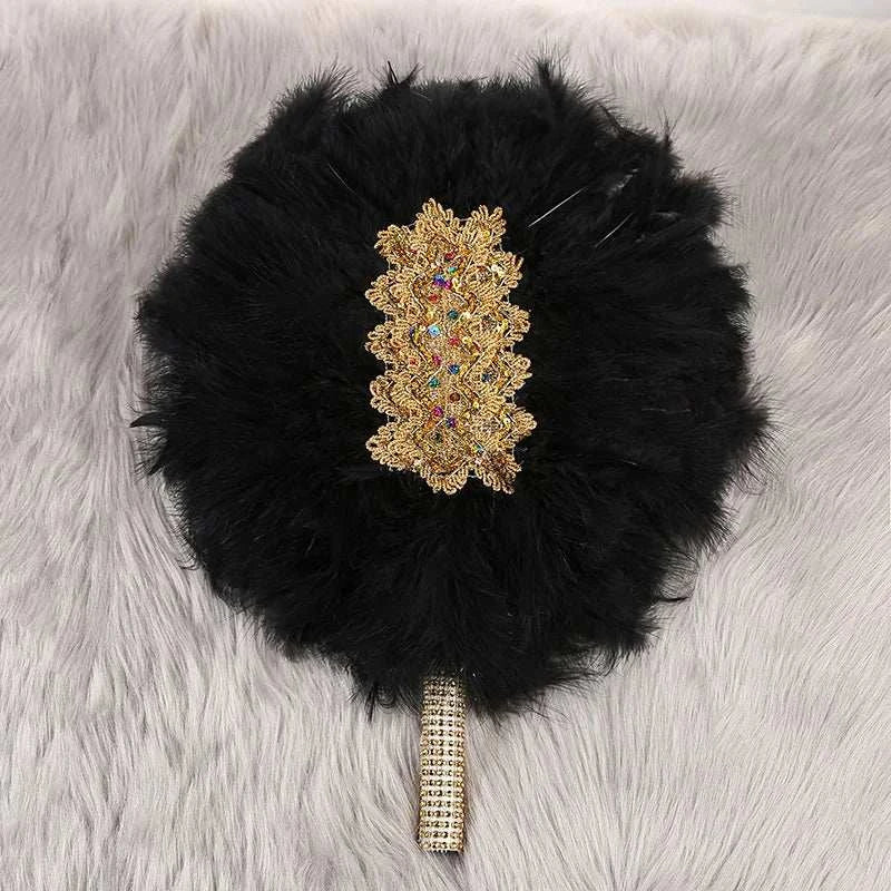 A wedding fan, a thoughtful fan, an elegant and stylish handmade fan -