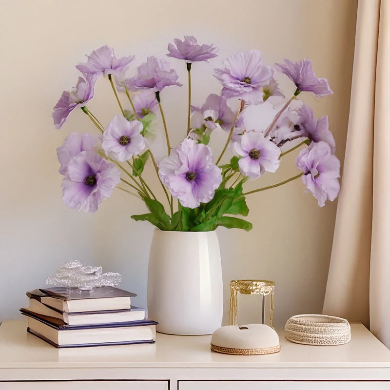 19in Artificial Ranunculus Flower Stem