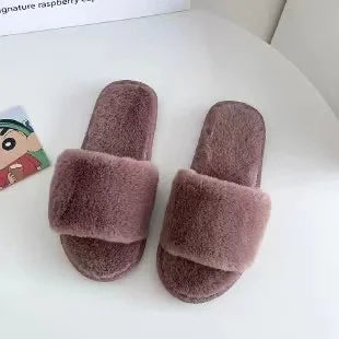Personalized Fluffy Slippers For the Wedding Party