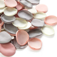 Coral Pink Rose Petals for Wedding 100Pcs Handmade Silk Flowers Marriage Decoration Valentines Day Artificial cañon petalos boda