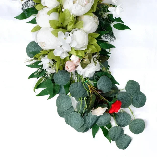 Premium Peony Floral Door Lintel Wedding Decor