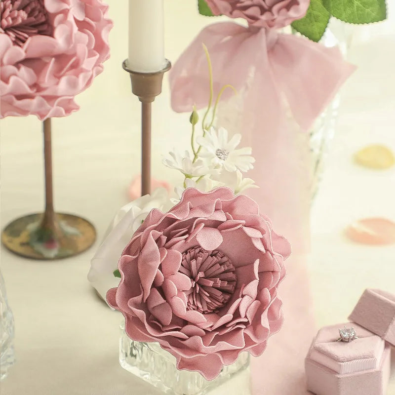 Dusty Rose Peony Flower Box