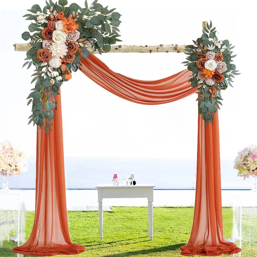 Arch Flower Swag Wedding Decoration Rose Floral