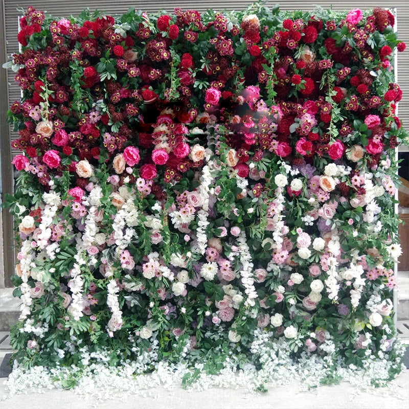 Luxury Rose Floral Wall Backdrop Event Decor