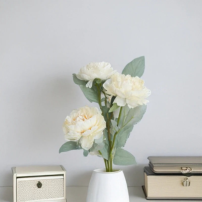 26in Artificial Peony Flower Stems