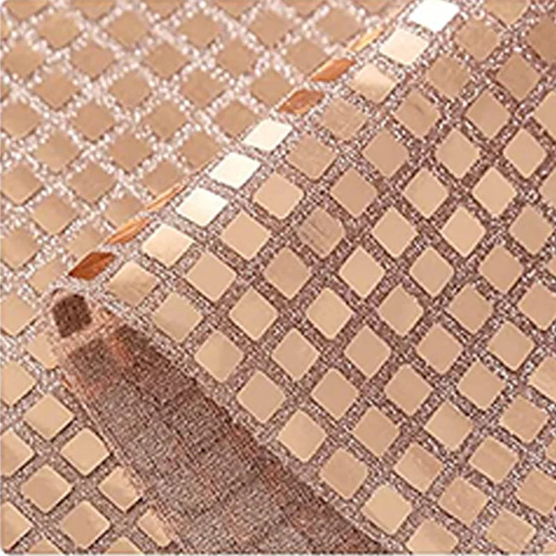 Mirror Silver Sequin Table Runner 70s 80s Theme Birthday Party Dining 