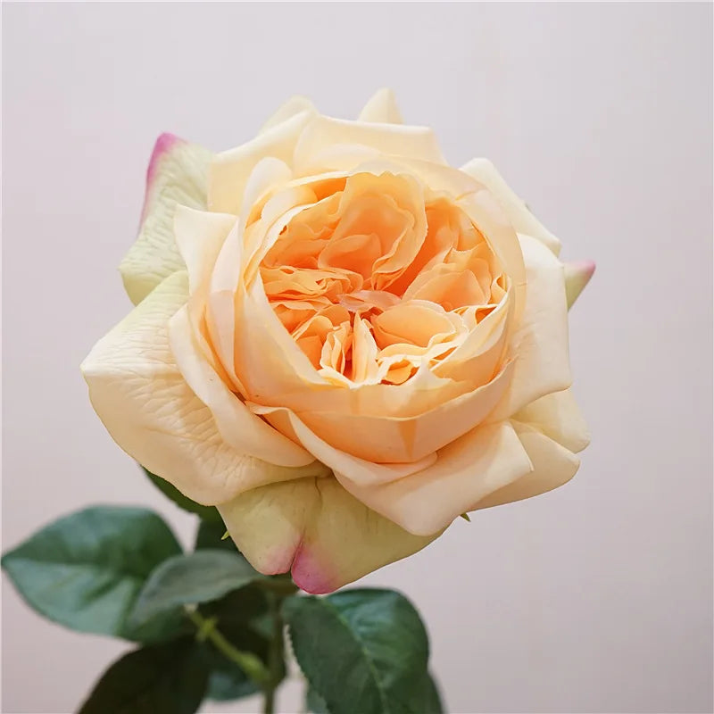 Real Touch Garden Rose Stems – 3-Piece Artificial Flower Set