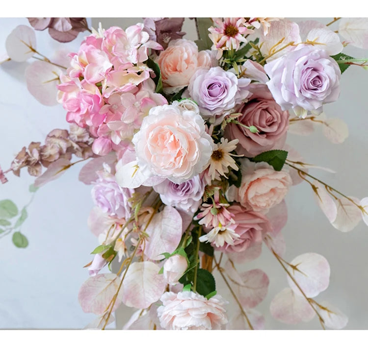 Pink Purple Flower Arrangement Pieces