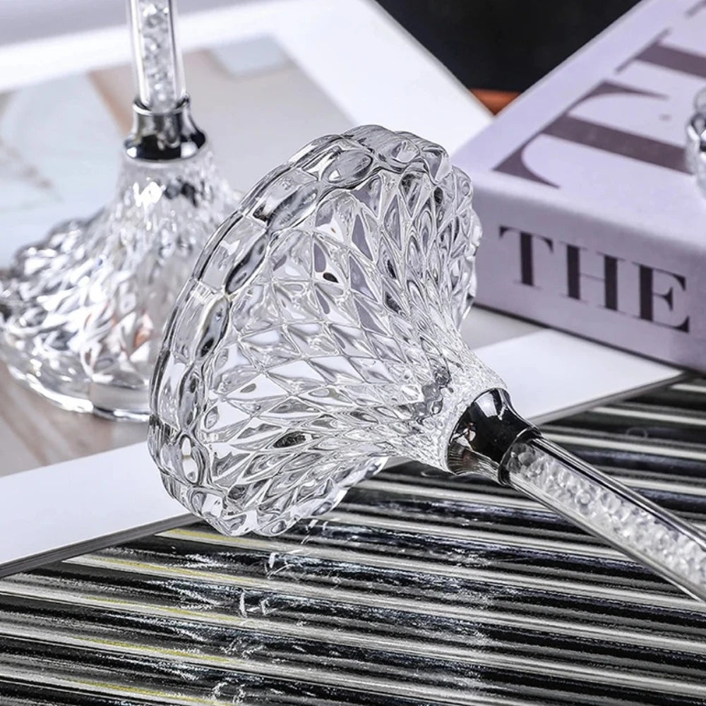 Crystal Candle Holder Set