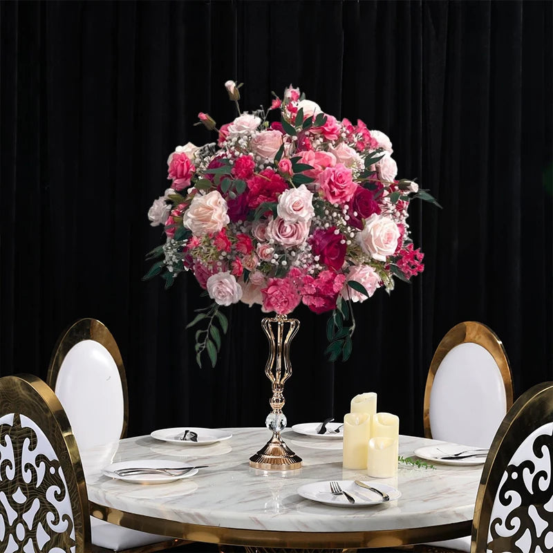 Premium Rose Flower Ball Event Decoration Piece