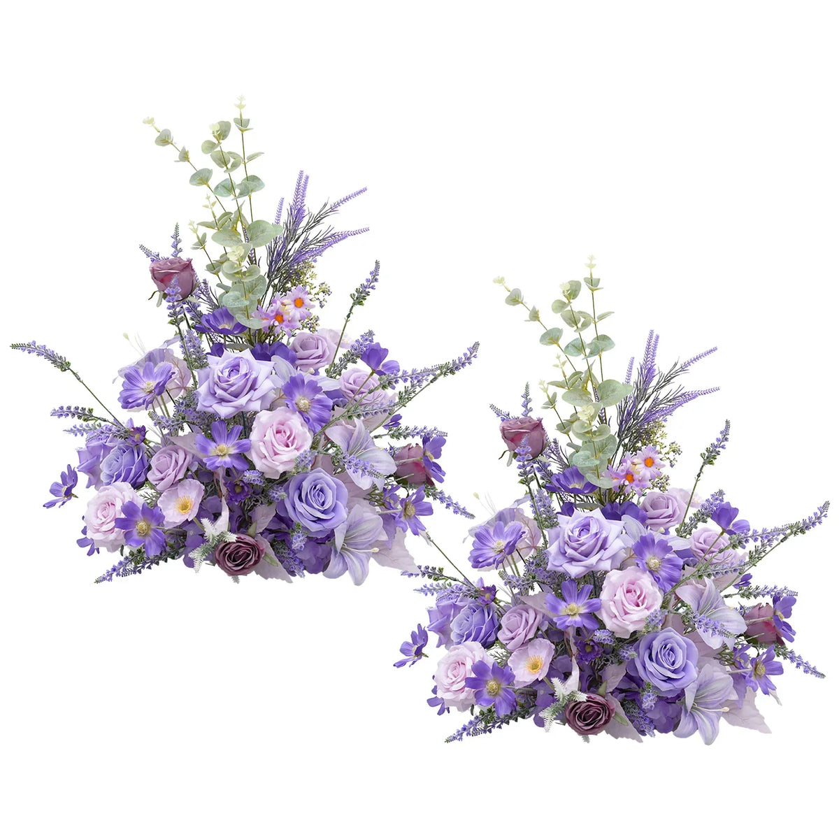 Lush Silk Floral Centerpiece Arrangement