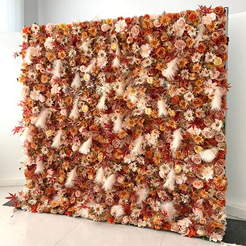 Luxury Rose Floral Wall Backdrop Event Decor