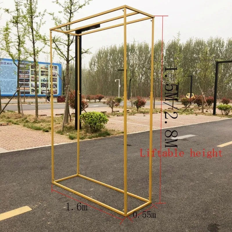 Twist Design Flower Stand Elegant Event Decor