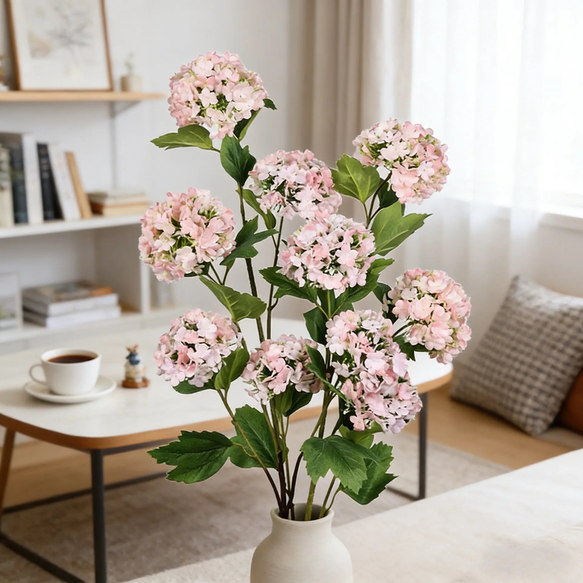 39in Artificial Hydrangea Flower Stem