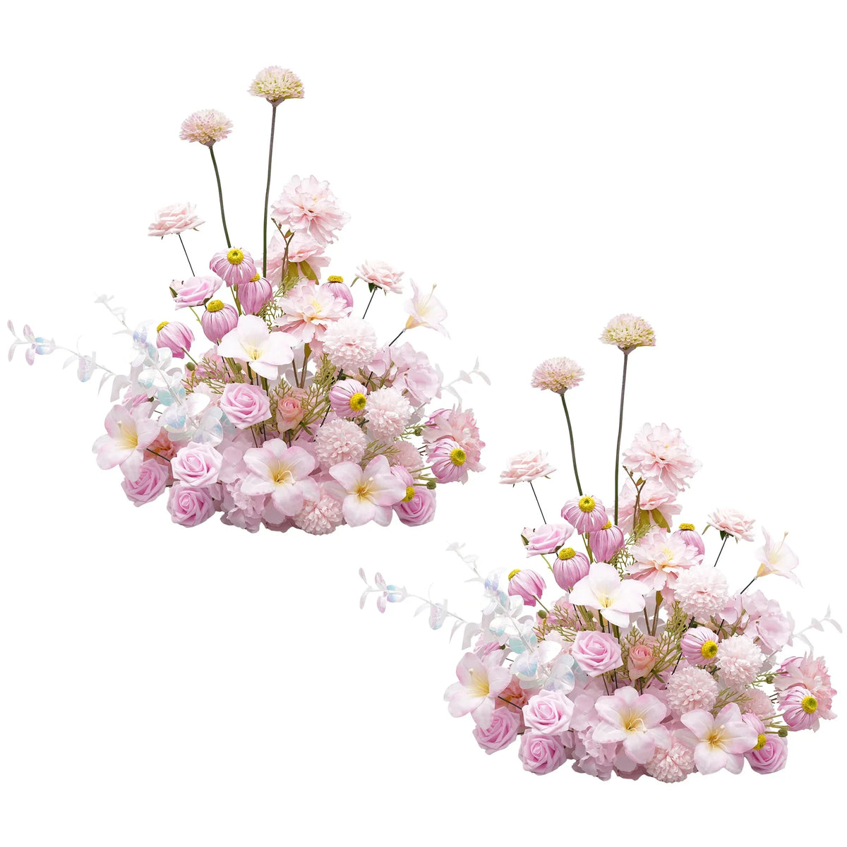 Lush Silk Floral Centerpiece Arrangement