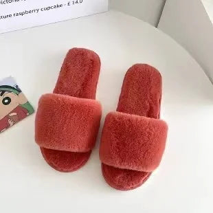 Personalized Fluffy Slippers For the Wedding Party